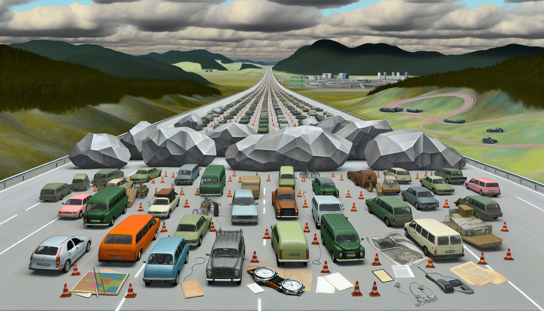 Bloqueos viales por paro nacional afectan la movilidad en varias regiones