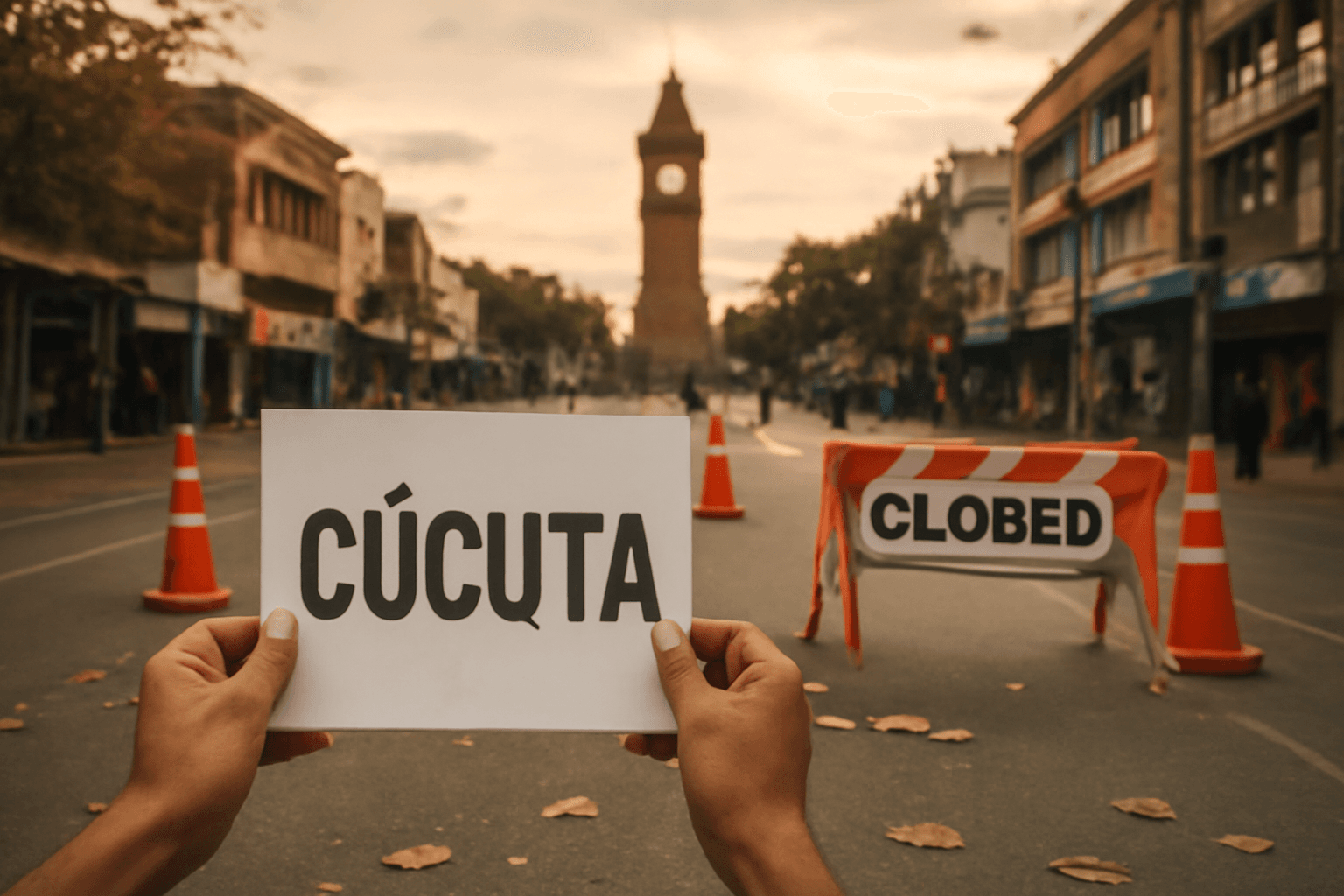 Cierres viales en Cúcuta por movilización nacional el 14 de octubre