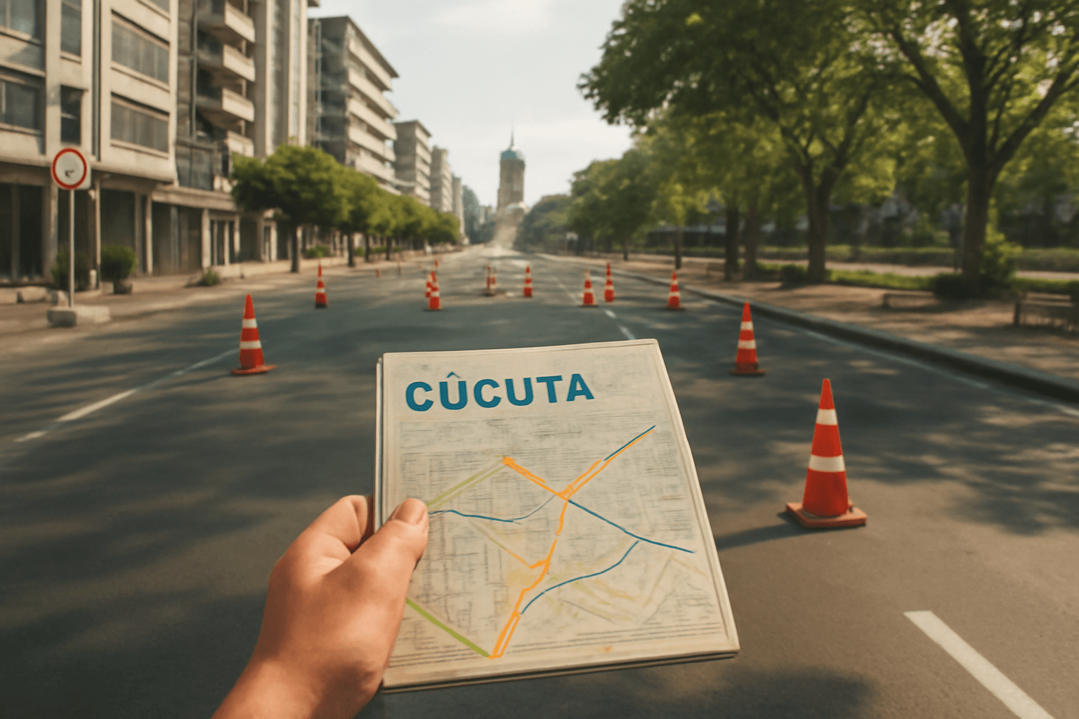 Cierres viales en Cúcuta por movilización nacional este 14 de octubre