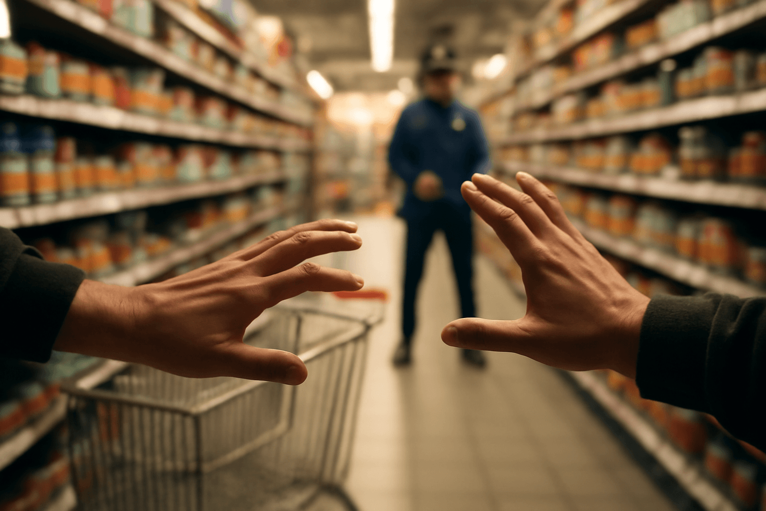 Concejal de Cúcuta empuja a trabajador de supermercado