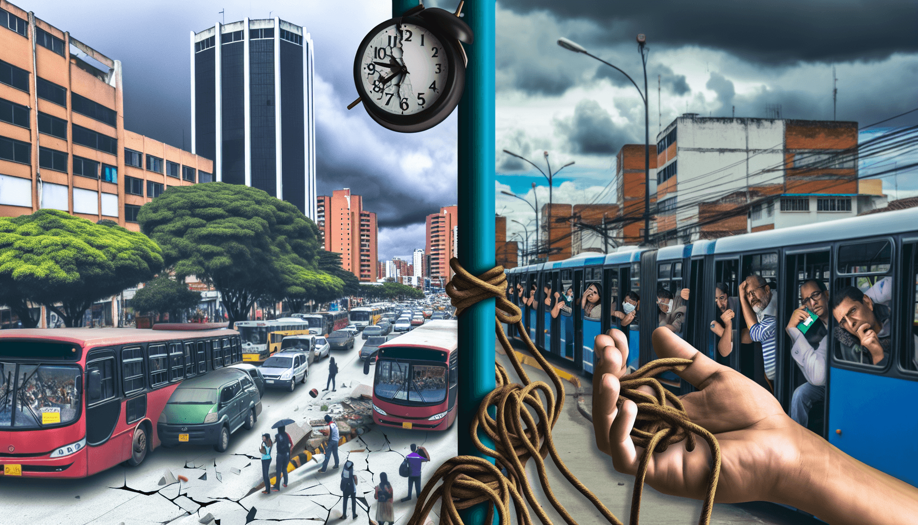 Crisis del transporte público en Cúcuta tras bloqueos de conductores