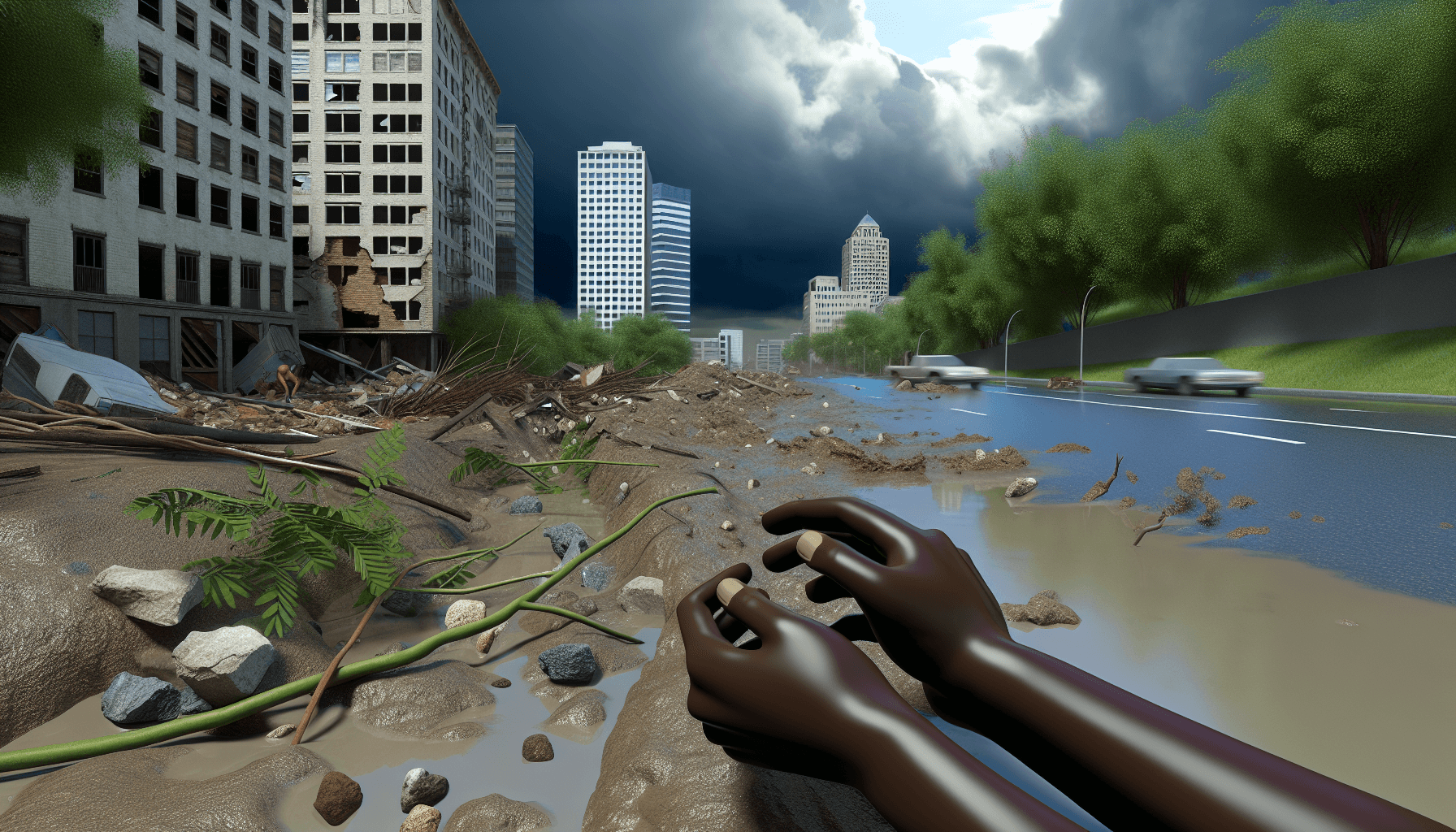 Fuertes lluvias dejan daños estructurales y vías afectadas en Cúcuta