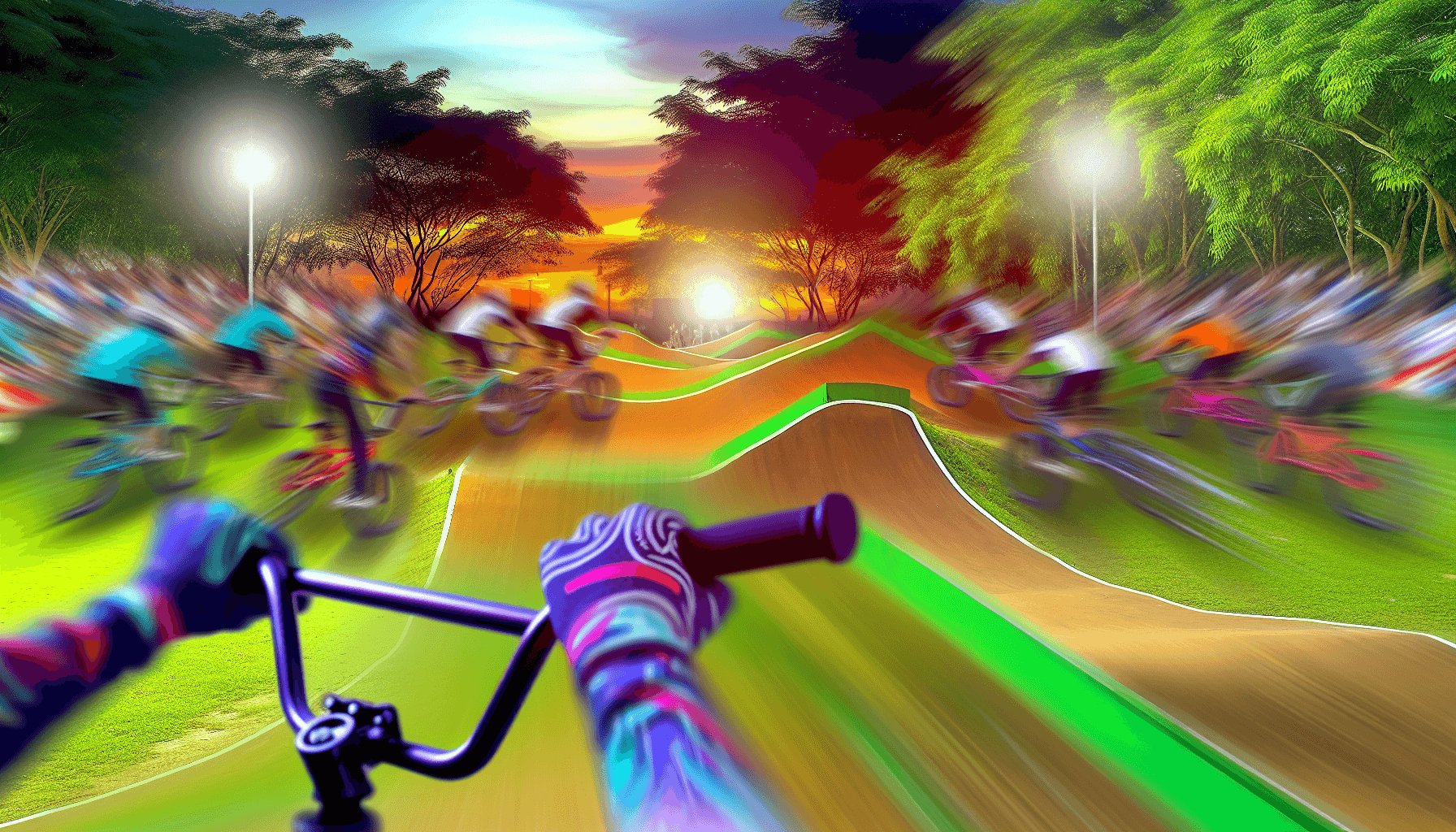 Jhorliany De La Hoz, campeona en la IV Válida Distrital de BMX