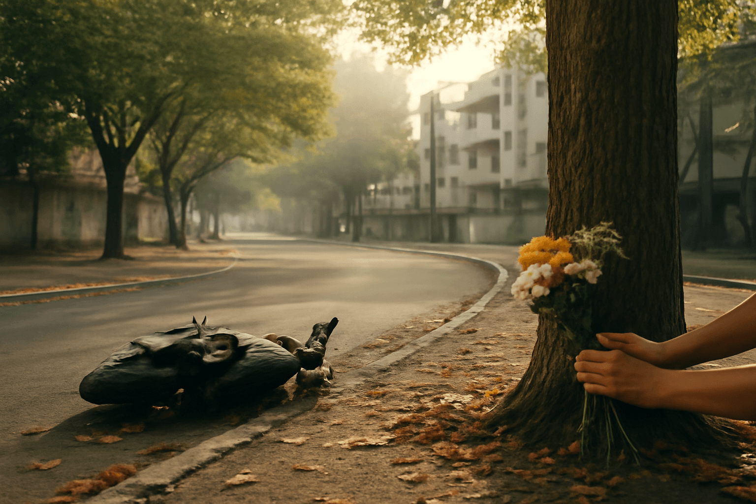 Motociclista muere tras chocar contra un árbol en Boconó