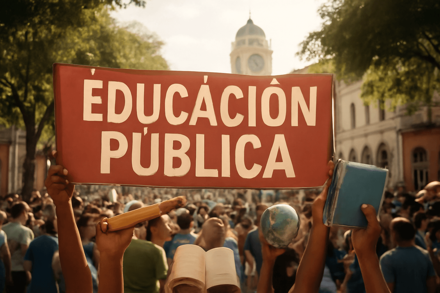Movilización pacífica en Cúcuta por defensa de la educación pública