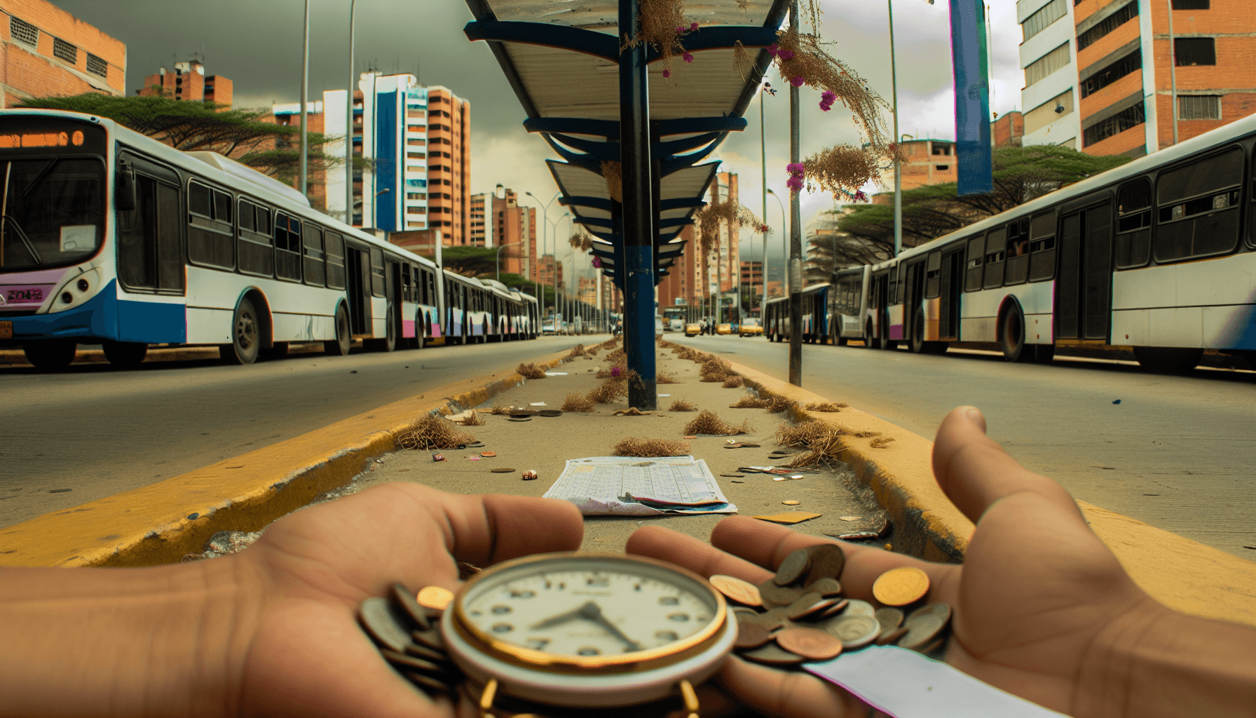 Paro de buseteros en Cúcuta por competencia informal y pérdidas