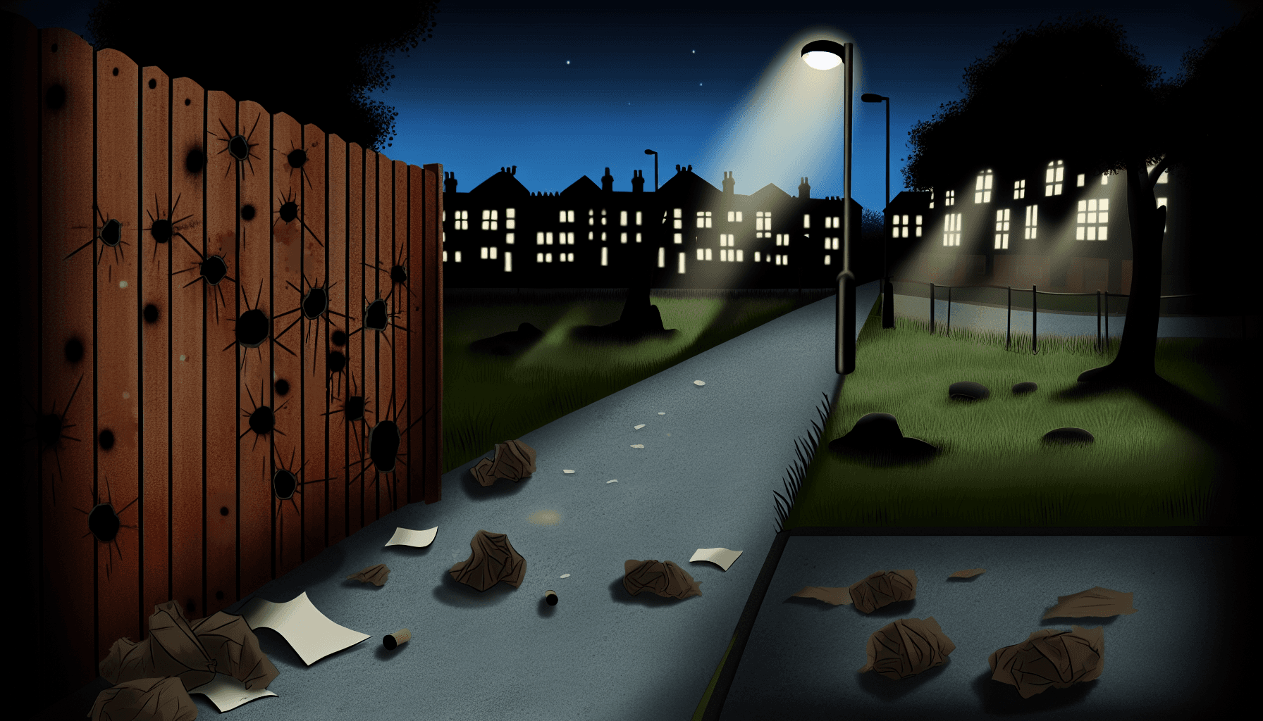 Tiroteo y mensaje intimidante en el barrio 6 de Enero