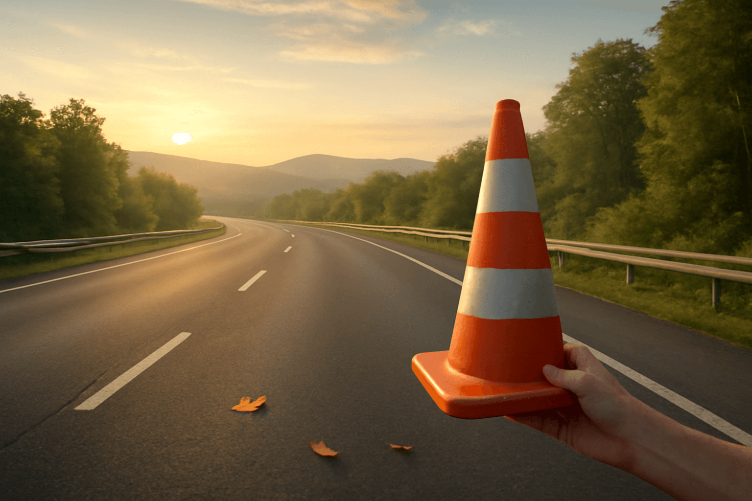 Tránsito escaso en el Anillo Vial Oriental la mañana del domingo