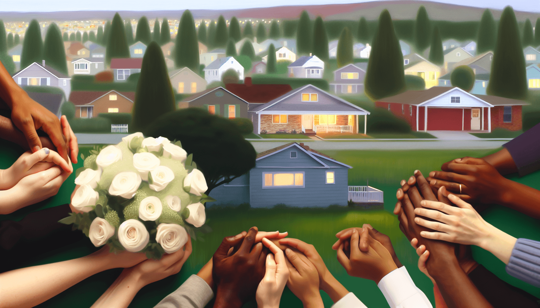 Velan a Bertha Rey Grimaldo en el barrio Buenos Aires